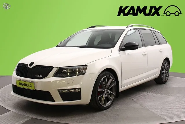 Skoda Octavia Combi 2,0 TDI RS DSG Autom. / Juuri tehty jakopää / Adapt. vakkari / Pa. Lisälämmitin / Image 6